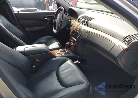 2003 Mercedes-Benz S 500 из США, поврежденный, VIN WDBNG75J13A356997